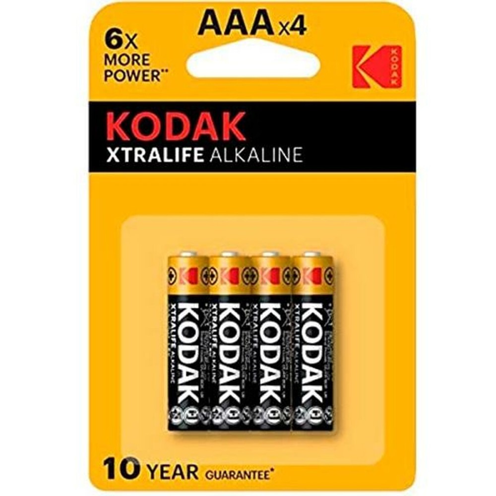 Batteries Kodak Xtralife LR03 AAA 4 Pièces (10 Unités)