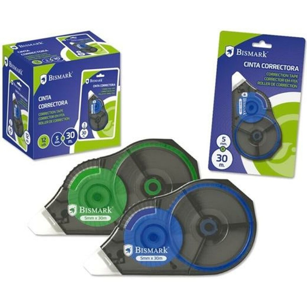 Correction Tape Bismark 30 m 4,2 mm (12 Units)