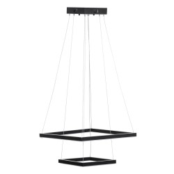 Suspension Noir Aluminium 220-240 V Moderne 50 x 50 x 120 cm