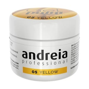 Vernis à ongles en gel Andreia Gel Paint 4 ml Jaune Nº 05