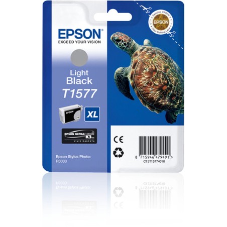 Cartouche d'encre originale Epson Stylus Photo R3000 Noir Gris