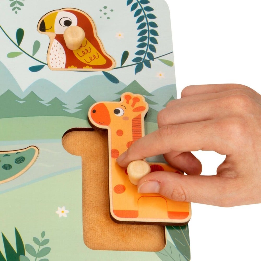 Child's Wooden Puzzle Woomax (12 Units)