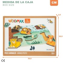 Child's Wooden Puzzle Woomax (12 Units)