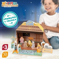 Crèche de Noël Woomax 15 Pièces 24,5 x 20,5 x 24,5 cm (6 Unités)