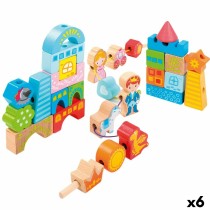 Construction set Woomax 32 Pieces (6 Units)