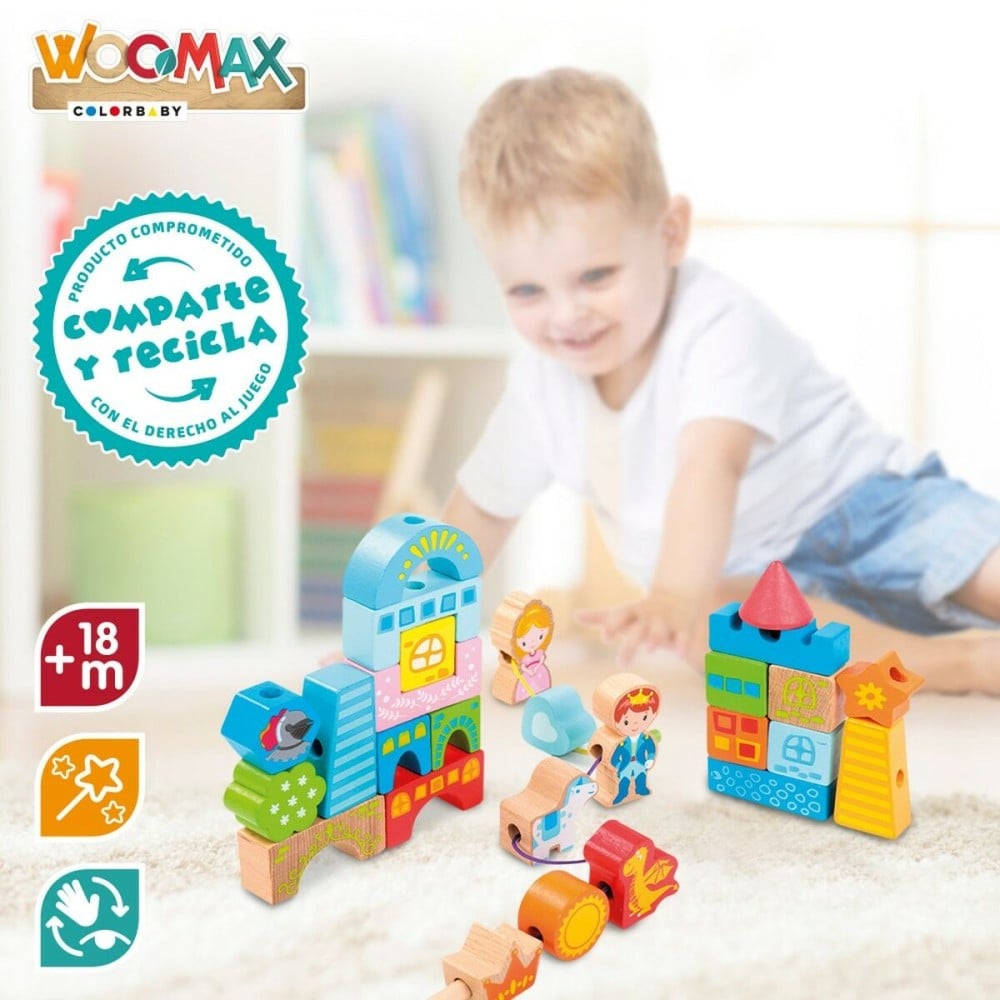 Set de construction Woomax 32 Pièces (6 Unités)