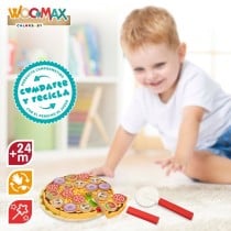 Spiel aus Holz Woomax Pizza 27 Stücke (6 Stück)