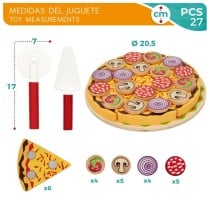 Spiel aus Holz Woomax Pizza 27 Stücke (6 Stück)