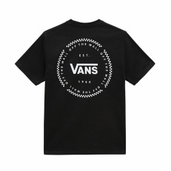 Children’s Short Sleeve T-Shirt Vans Orbiter-B Black