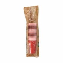 Set of glasses Algon Disposable Cardboard Red 20 Pieces 220 ml (20 Units)