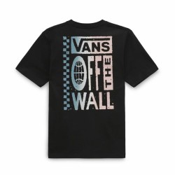 Jungen Kurzarm-T-Shirt Vans Global Stack-B Schwarz