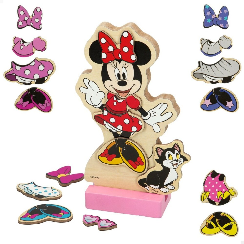 Wooden Game Disney Minnie Mouse