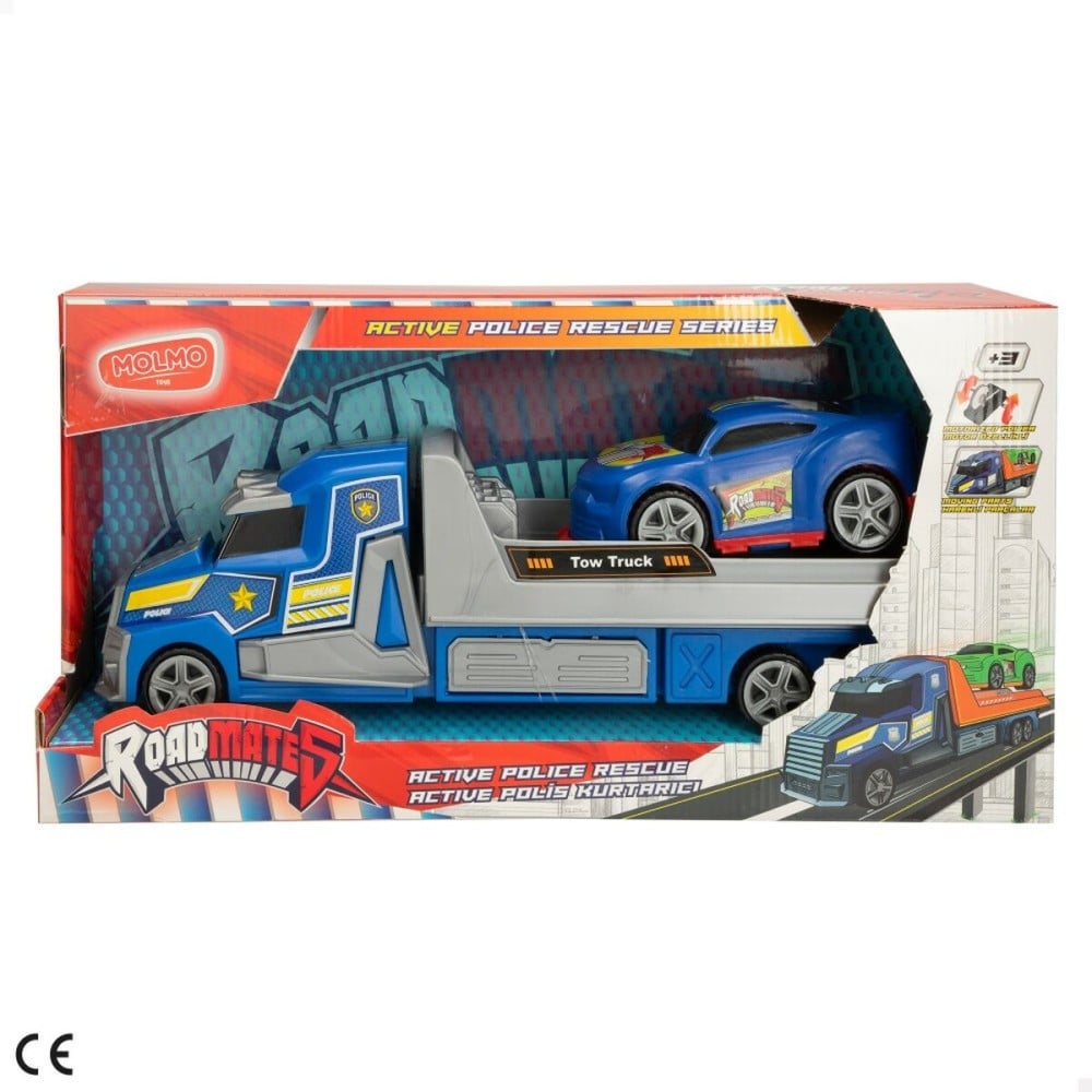 Truck Carrier and Friction Cars Colorbaby 36 x 11 x 10 cm (6 Units)