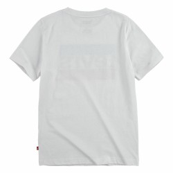 Children’s Short Sleeve T-Shirt Levi's Sportswear Logo White