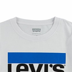 Jungen Kurzarm-T-Shirt Levi's Sportswear Logo Weiß