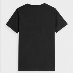 Jungen Kurzarm-T-Shirt 4F M294 Deep Schwarz