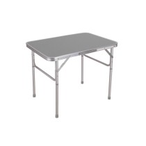 Marbueno Faltbarer Aluminiumtisch D25 Sortiert Camping und Strand 75X55X25/60 cm 10013