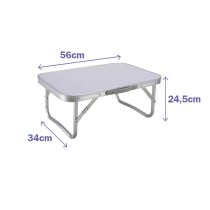 Marbueno Klapptisch Aluminium D19 Sortiert Camping und Strand 56X34X24,5 cm 10015