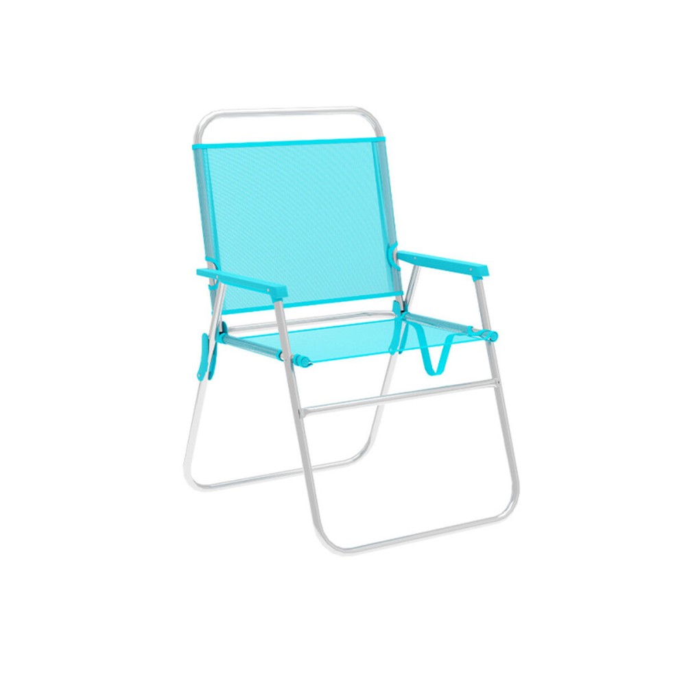 Marbueno Chaise Pliante Aluminium Aguamarine Plage et Piscine 52X56X80 cm 10308