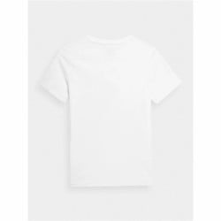 Jungen Kurzarm-T-Shirt 4F M294  Weiß