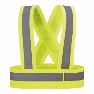 Braces JUBA HVT Yellow Polyester High visibility