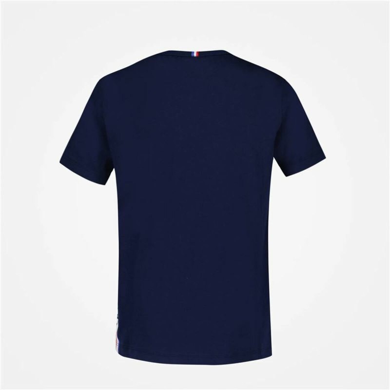 T-shirt à manches courtes enfant Le coq sportif N°1 Tricolore Bleu