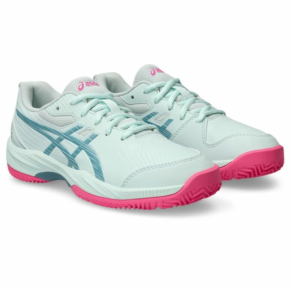 Children's Padel Trainers Asics Gel-Game 9  Light Blue