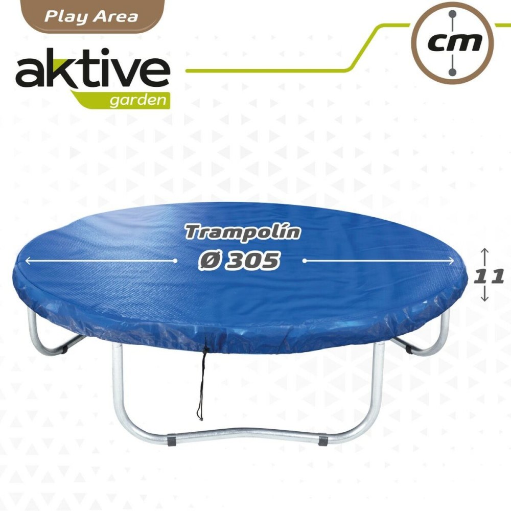 Schutzplane Aktive Trampolin Blau Ø 305 cm (6 Stück)