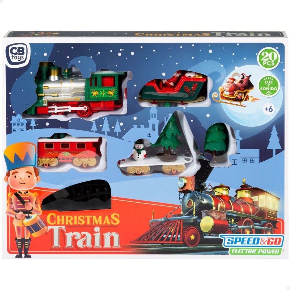 Train avec circuit Speed & Go 6 Unités 91 x 0,5 x 43,5 cm