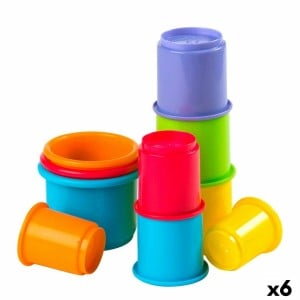 Geschicklichkeitsspiel für Babys PlayGo 10 Stücke 7 x 27 x 7 cm (6 Stück)