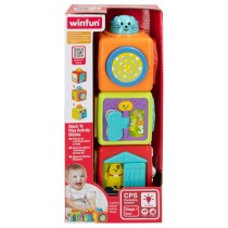 Jeu d'adresse pour bébé Winfun 3 Pièces 8 x 24,5 x 8 cm (6 Unités)