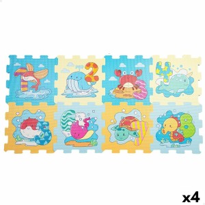 Tapis de jeu Colorbaby Marin EVA 8 Pièces (4 Unités)