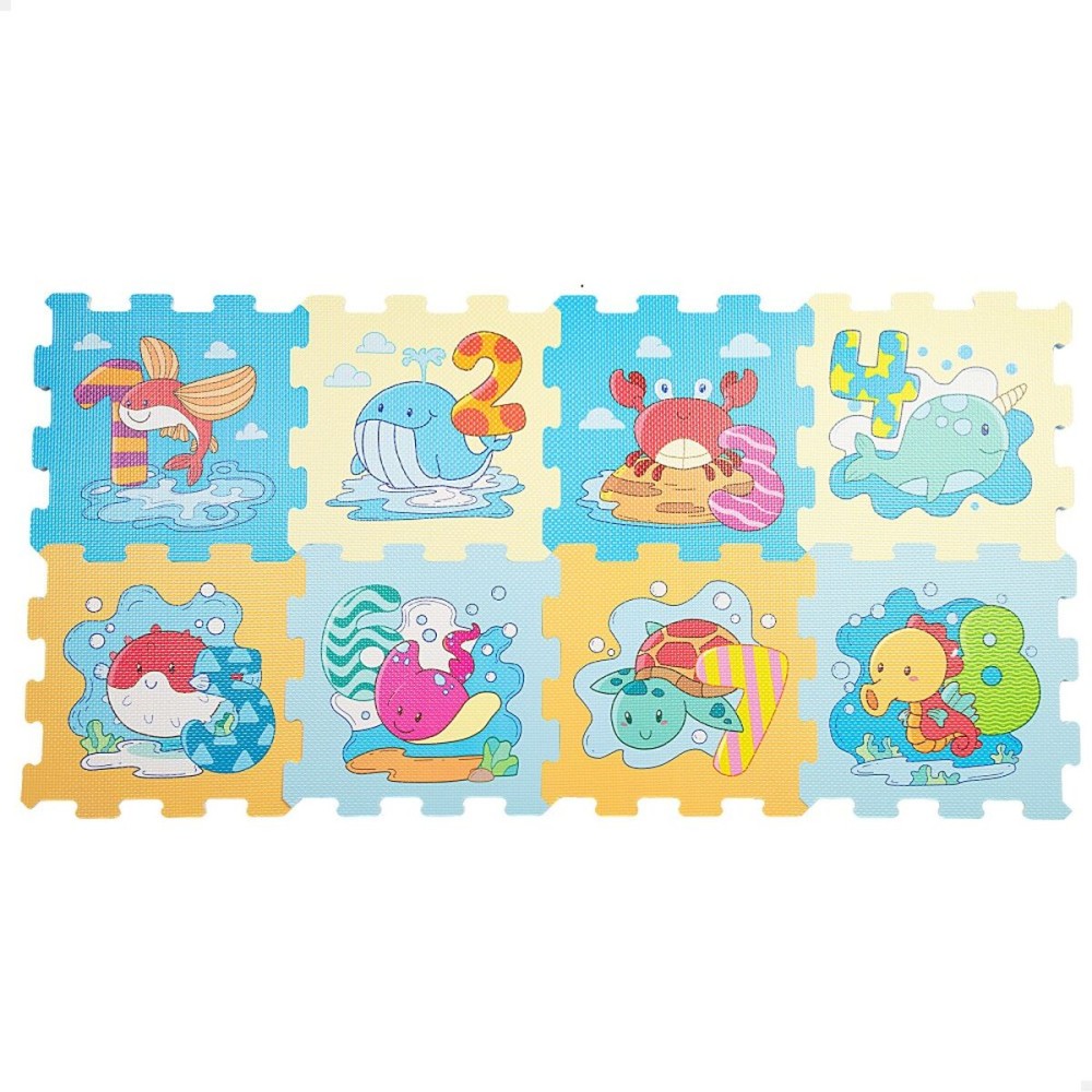 Tapis de jeu Colorbaby Marin EVA 8 Pièces (4 Unités)