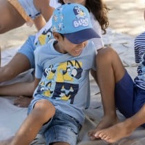 Kurzarm-T-Shirt für Kinder Bluey Hellblau