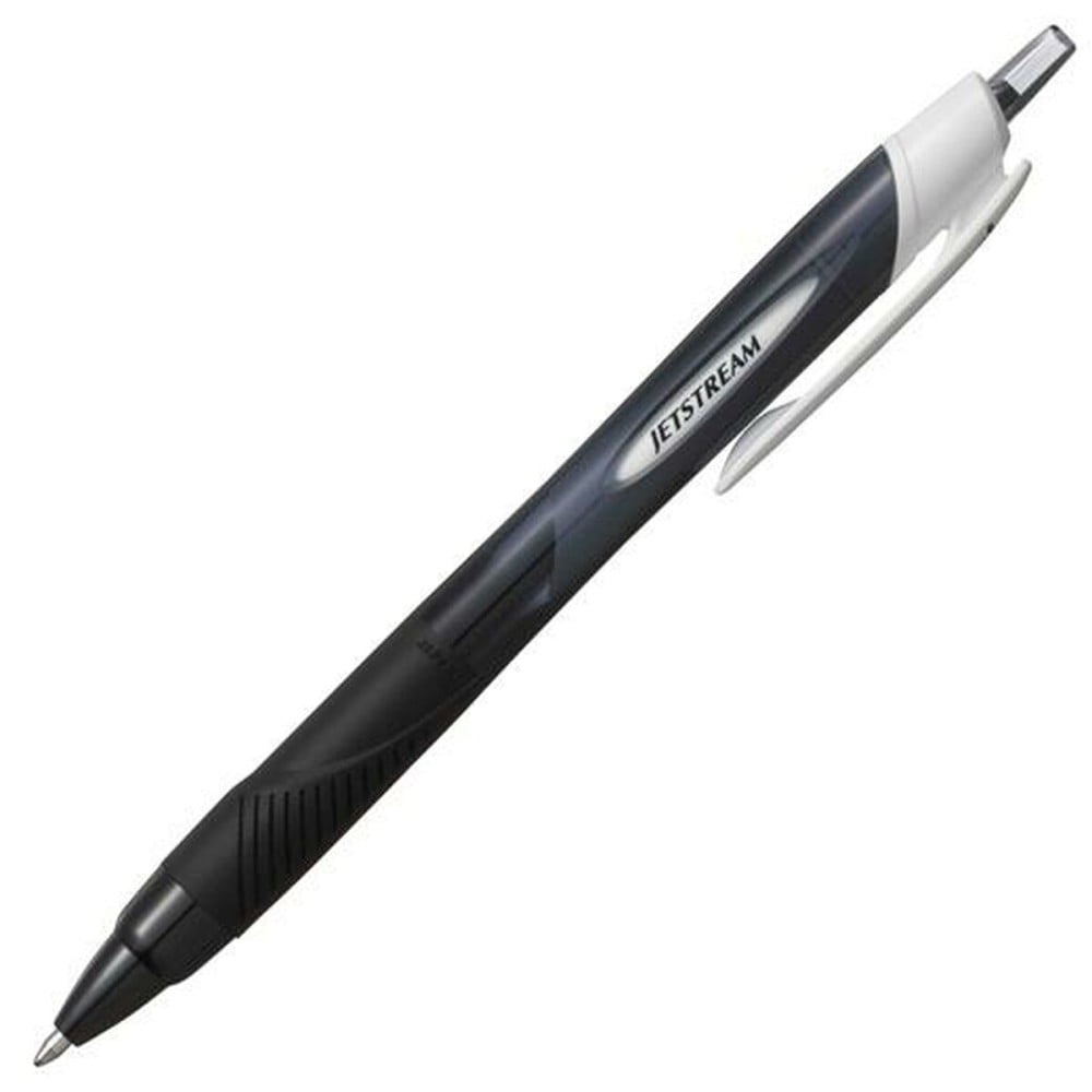 stylo à encre liquide Uni-Ball Noir (12 Unités)