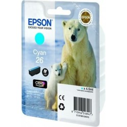 Cartouche d'encre originale Epson C13T26124012 Cyan