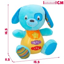 Peluche sonore Winfun Chien 15,5 x 16,5 x 11,5 cm (6 Unités)