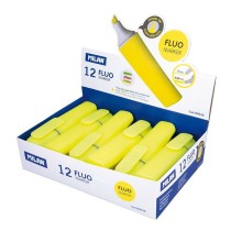 Ensemble de Marqueurs Fluorescents Milan Jaune (12 Unités)