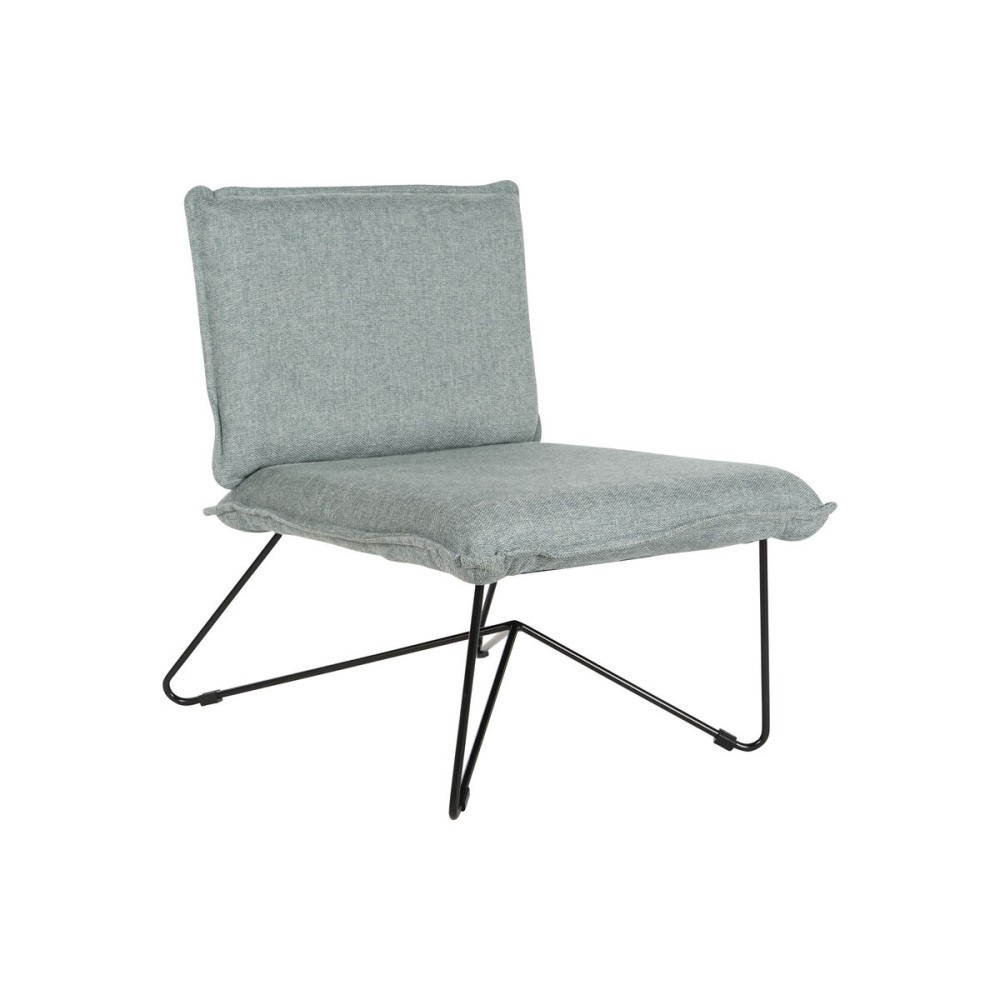 Sessel Home ESPRIT Schwarz grün Metall 66 x 78 x 75 cm