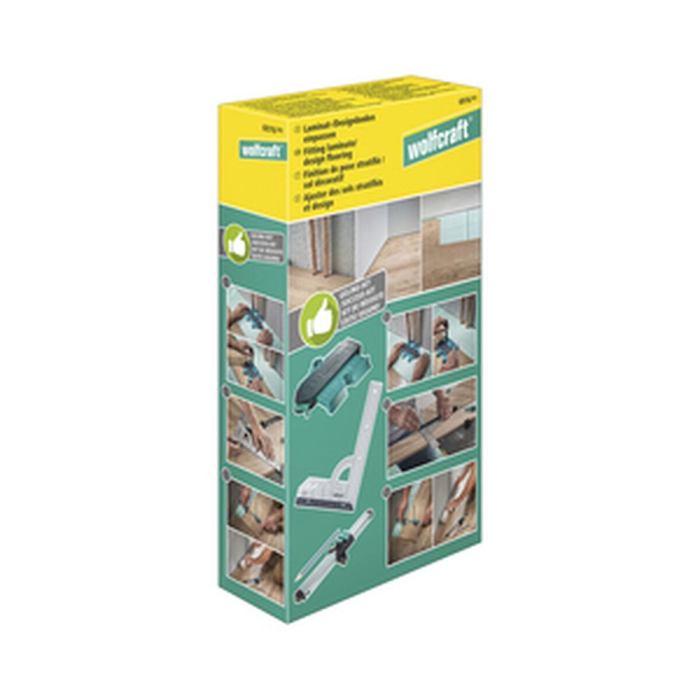 Laminate and design floor fitting set Wolfcraft 6976000 4 Pieces