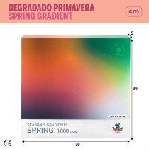 Puzzle Colorbaby Season's Gradients Spring 68 x 50 cm (6 Unités)