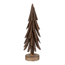 Sapin de Noël Marron Bois de paulownia Arbre 21 x 21 x 60 cm