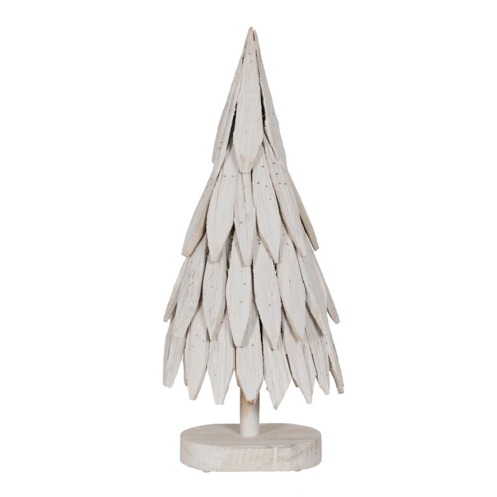 Christmas Tree White Paolownia wood Tree 26 x 18 x 70 cm