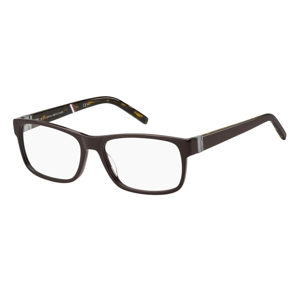 Monture de Lunettes Homme Tommy Hilfiger TH-1818-09Q Marron Ø 55 mm