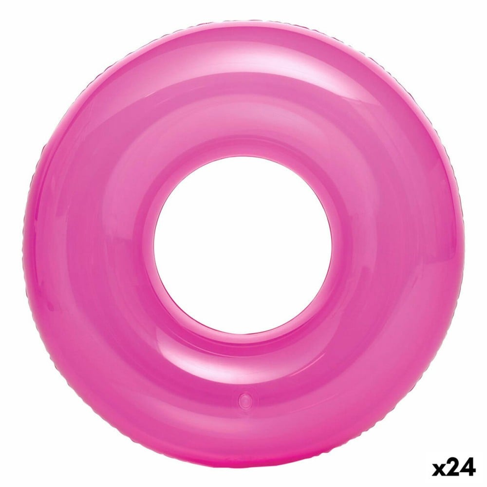 Inflatable Floating Doughnut Intex 76 x 76 cm (24 Units)