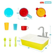 Cuisinière jouet Colorbaby 22 Pièces 42 x 29 x 28 cm Accessoires Évier