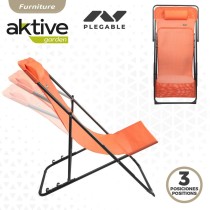 Liegestuhl Aktive Orange 53 x 87 x 78 cm (4 Stück)