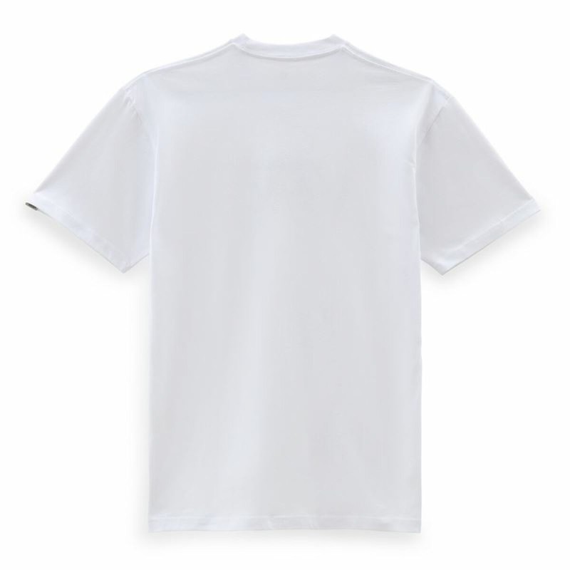 Kurzarm-T-Shirt Vans Classic Weiß Herren