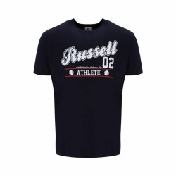 Short Sleeve T-Shirt Russell Athletic Amt A30311 Black Men