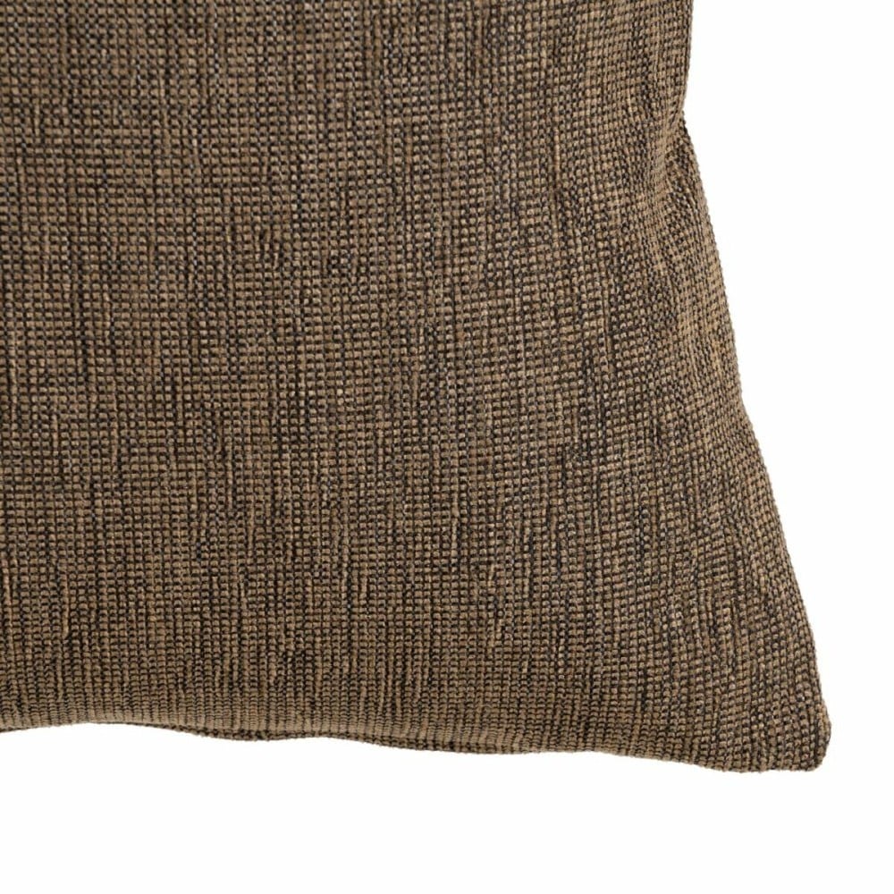 Coussin Polyester Coton Marron 50 x 30 cm